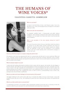 Valentina Casetta on www.thehumansofwine.com
